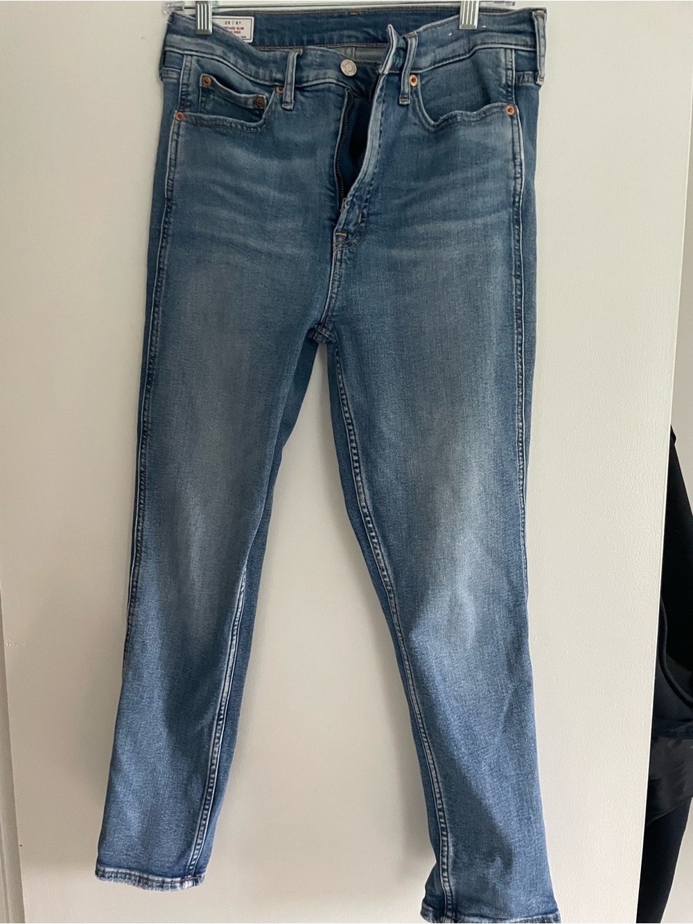 Women’s Vintage Slim Fit High Rise Jeans